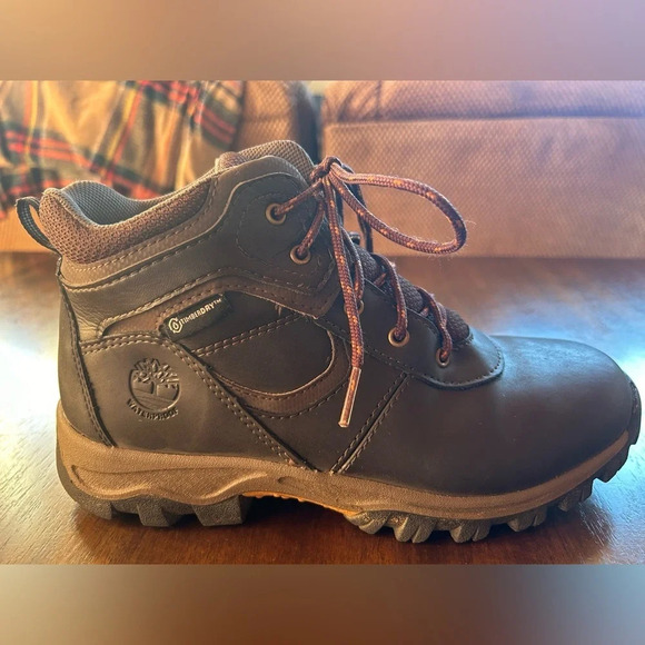 Timberland Boys Mt. Maddsen Waterproof Hiking Boots Size 5 - Picture 5 of 9